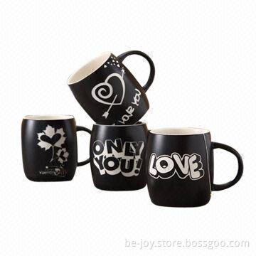 12oz Stoneware mug with full printing, various colors are available, OEM orders are welcome